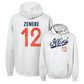 Script White Hoodie  - Mia Zenere