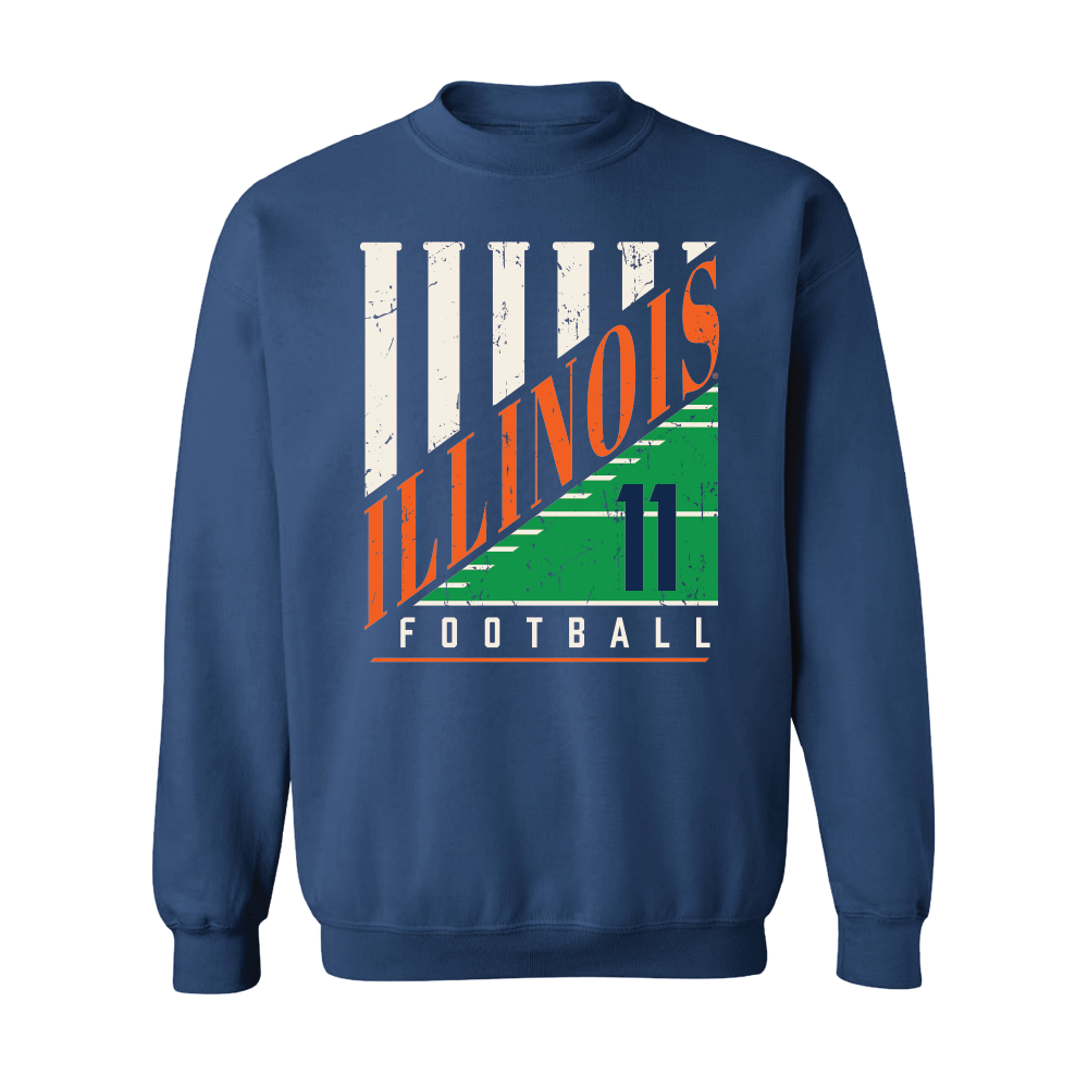 Navy Illinois Football Columns Crew    - Brayden Trimble