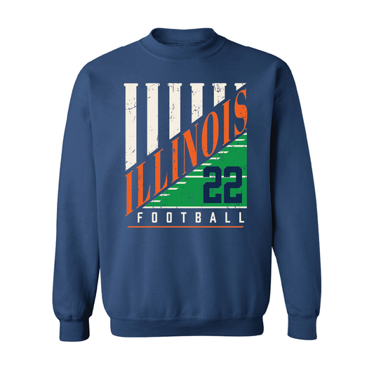 Navy Illinois Football Columns Crew    - Robert Jones