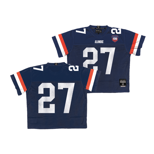 Illinois Throwback Football Jersey   - Lucas Osada