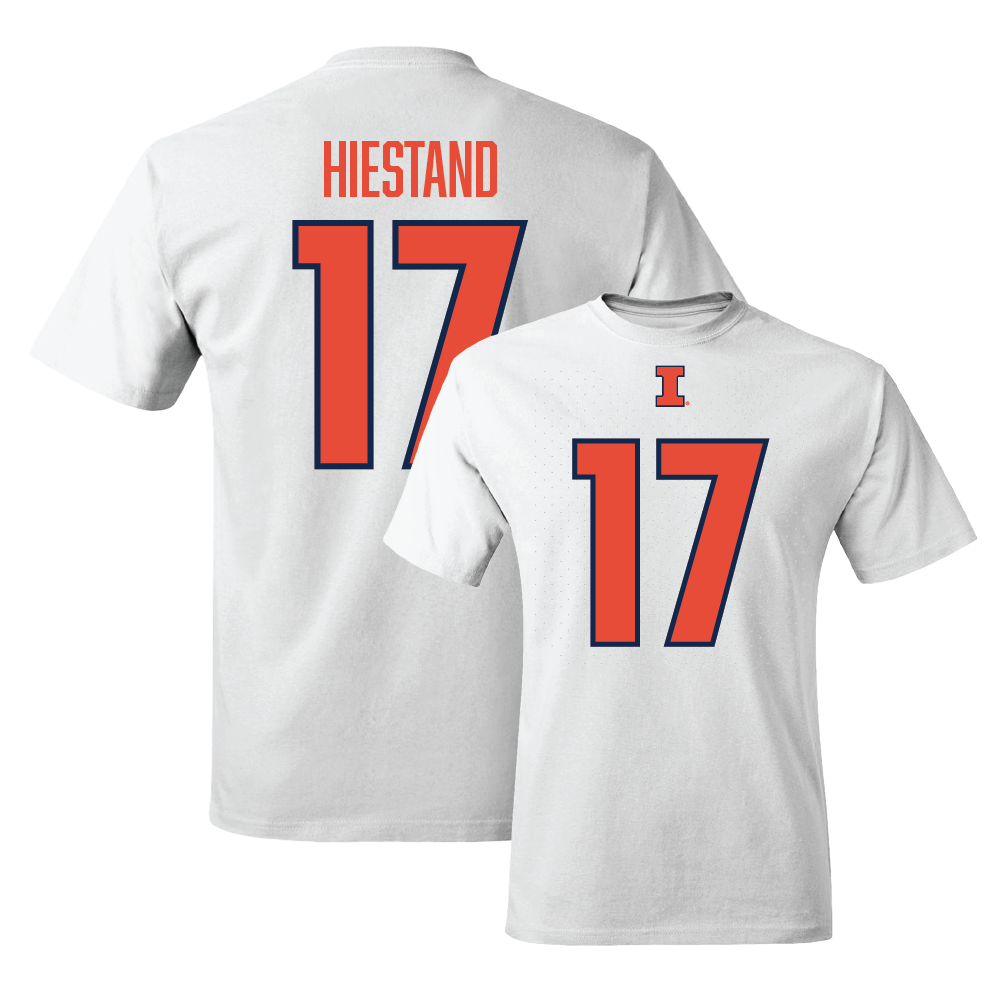 White Illinois Shirsey Comfort Colors Tee  - Sarah Hiestand