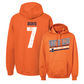 Orange Slant Hoodie   - Grant Ross