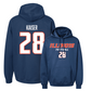 Navy Illinois Classic Hoodie    - Karson Kaiser