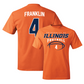 Orange Illinois Football Tee    - Zakhari Franklin