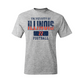 Sport Grey Illinois Football Varsity Tee    - Robert Jones