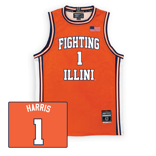 Orange Men's Basketball Illini Jersey