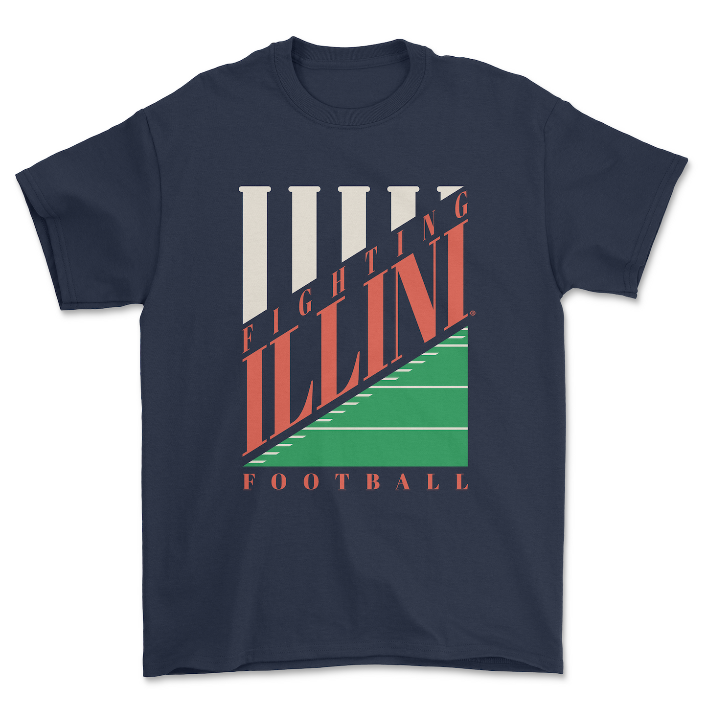 Illinois Football: Fighting Illini Field Tee