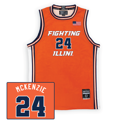 Orange Women's Basketball Fighting Illini Jersey